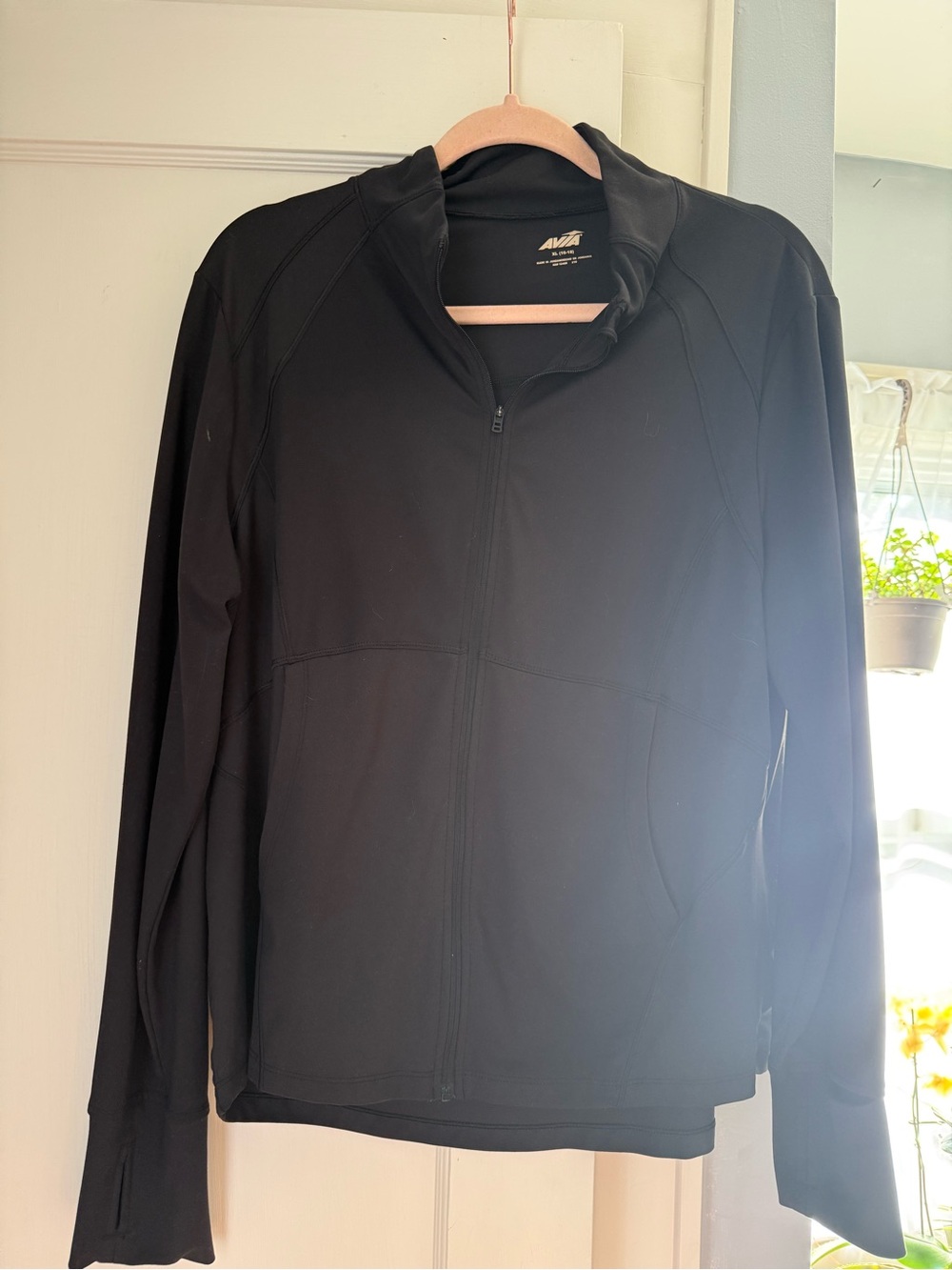 Avia Black Women’s Full-Zip Utility Jacket